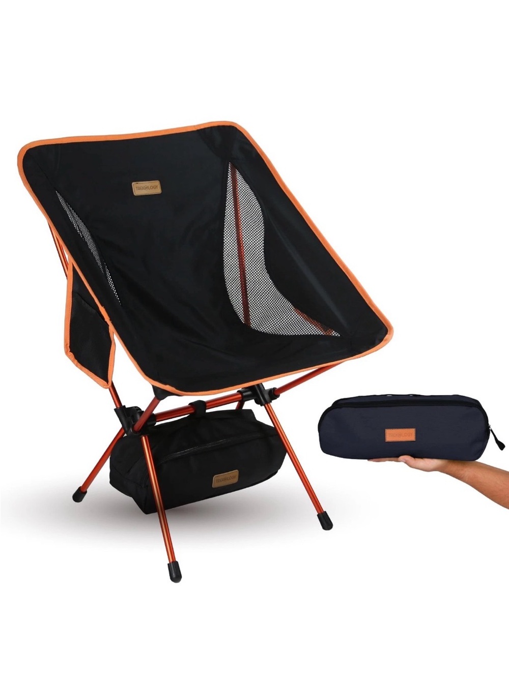 Trekology Ultralight Portable Camping Chair | Compact Folding
